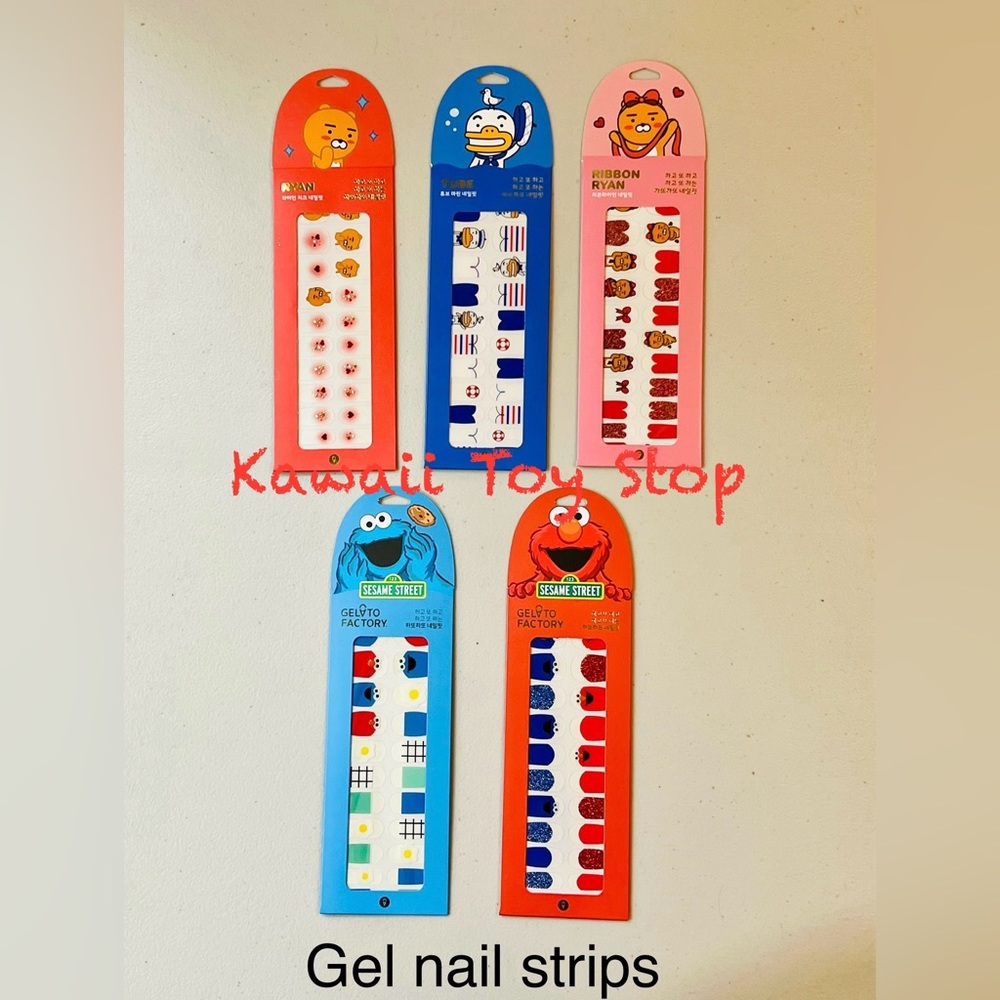 Gel Nail Strips - Gelato Factory Brand (Olive Young Korea)